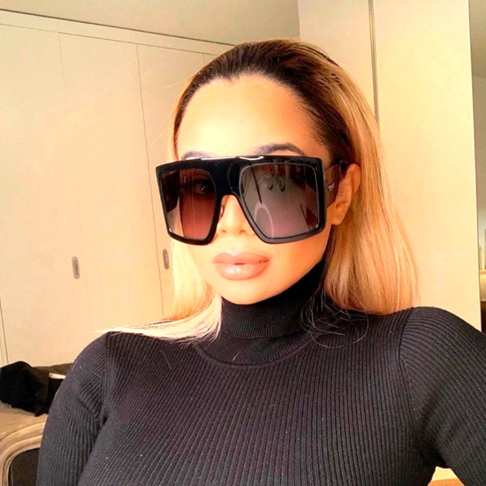 Fashion Oversized Square Sunglasses